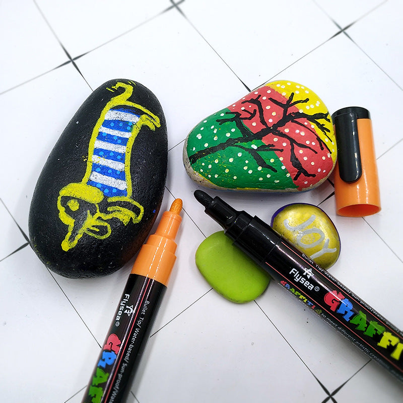 Acrylic Paint Markers 2mm for Stone, Wood, Ceramics