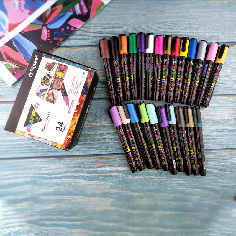 Acrylic Paint Markers 2mm for Stone, Wood, Ceramics